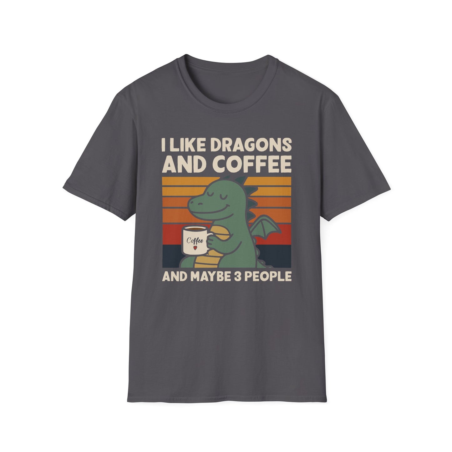 I Like Dragons And Coffee T-Shirt