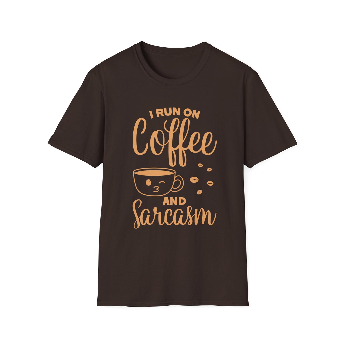 I Run On Coffee And Sarcasm T-Shirt