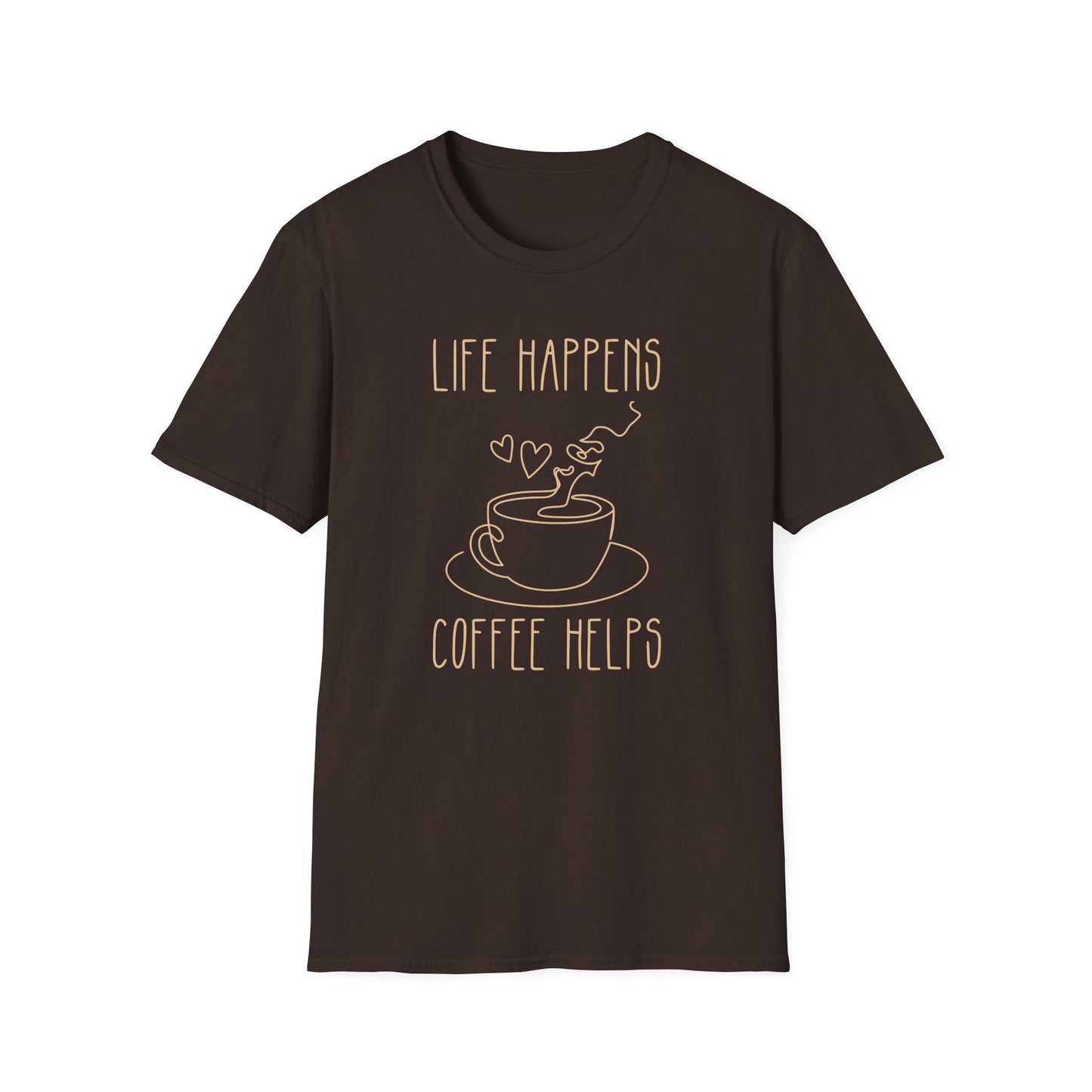 Life Happens Coffee Helps T-Shirt