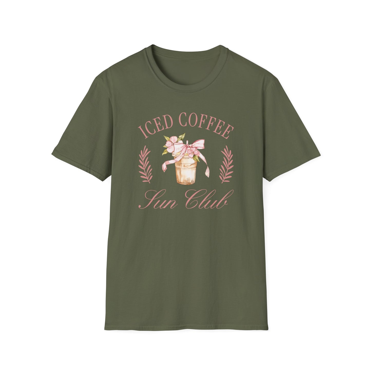 Iced Coffee Sun Club T-Shirt