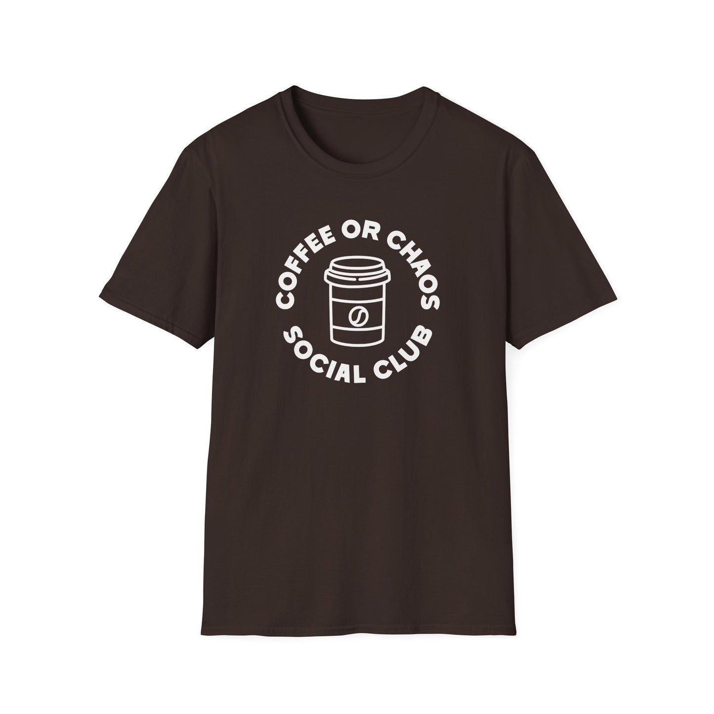 Coffee Or Chaos Social Club T-Shirt