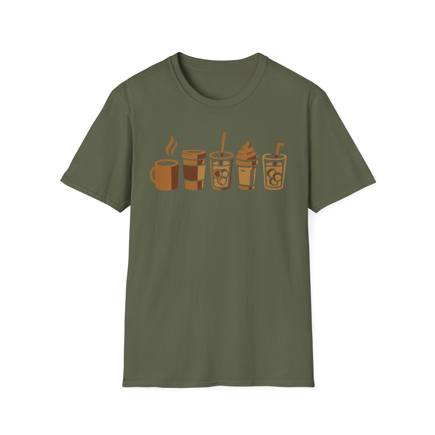 Coffee Cups & Mugs T-Shirt