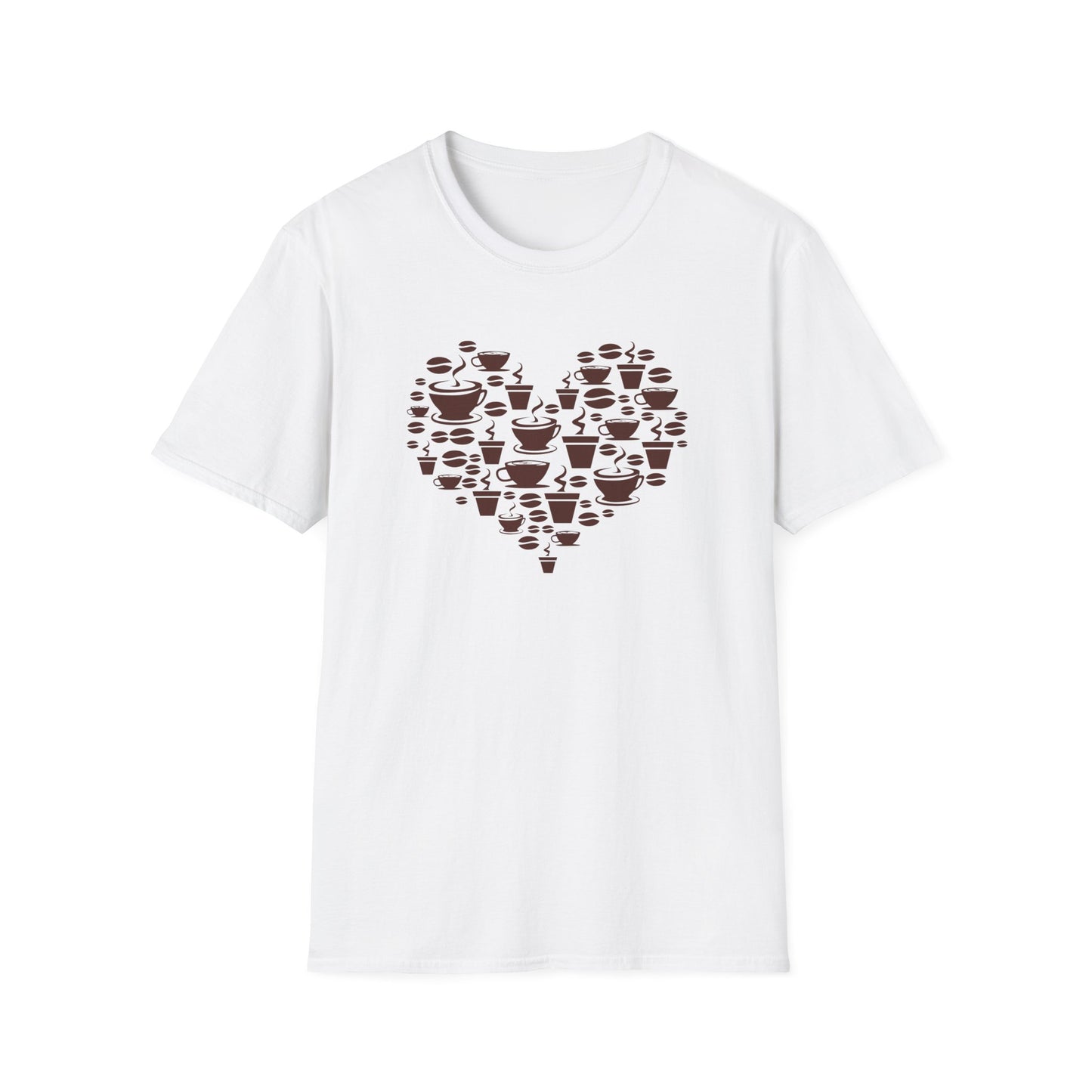 Coffee Mugs Heart T-Shirt
