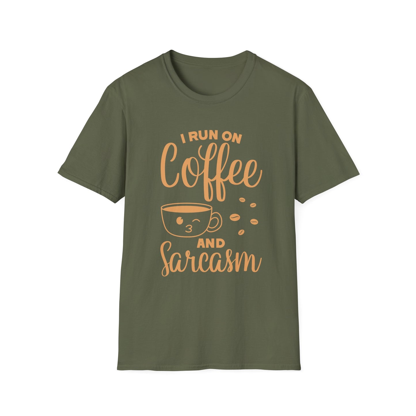I Run On Coffee And Sarcasm T-Shirt