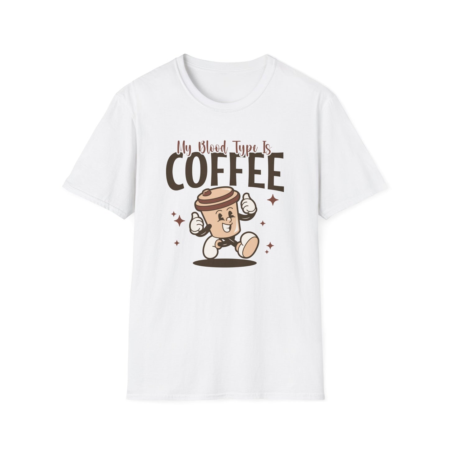 My Blood Type Is Coffee T-Shirt