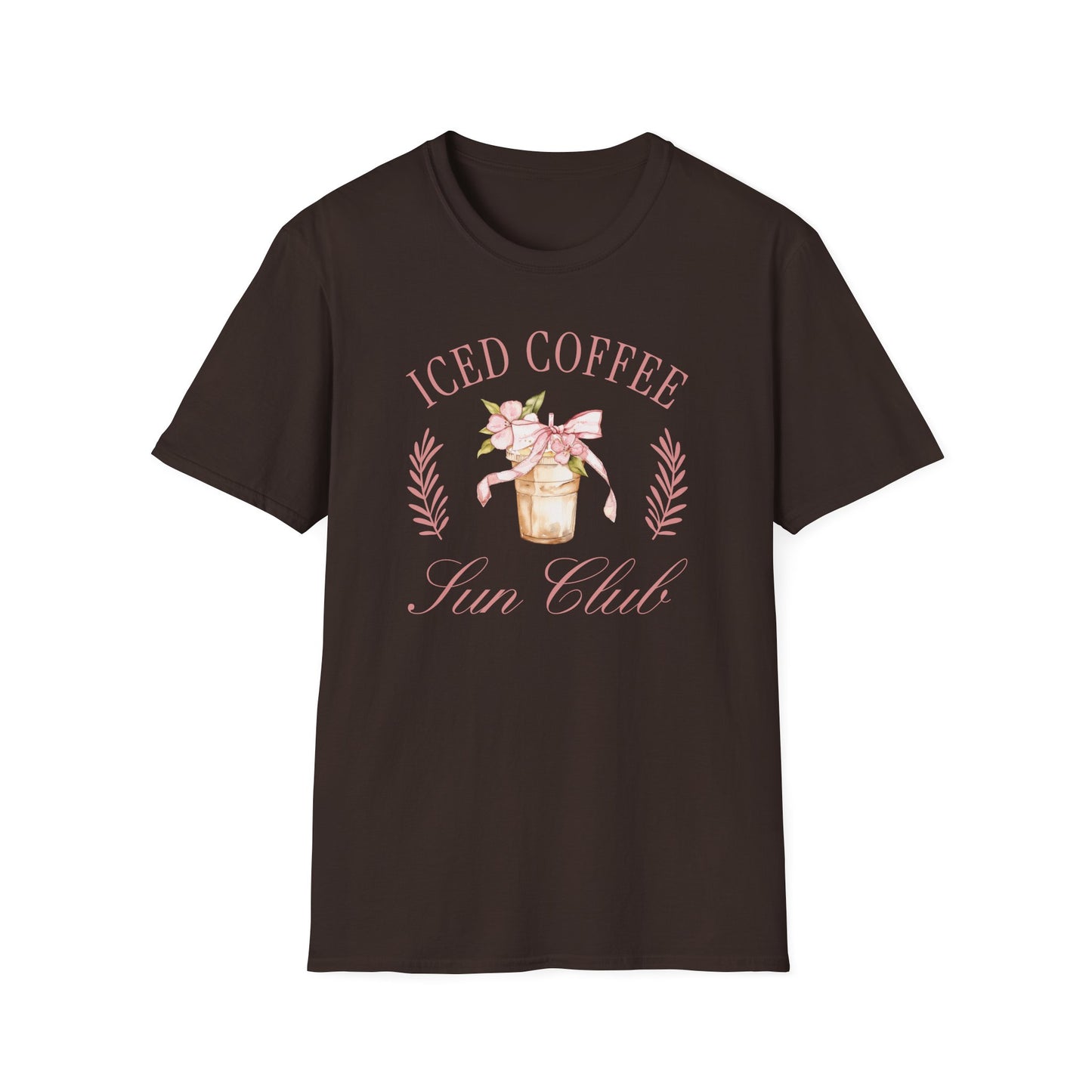 Iced Coffee Sun Club T-Shirt