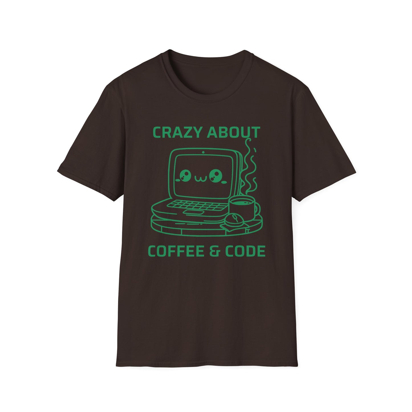 Crazy About Coffee & Code T-Shirt