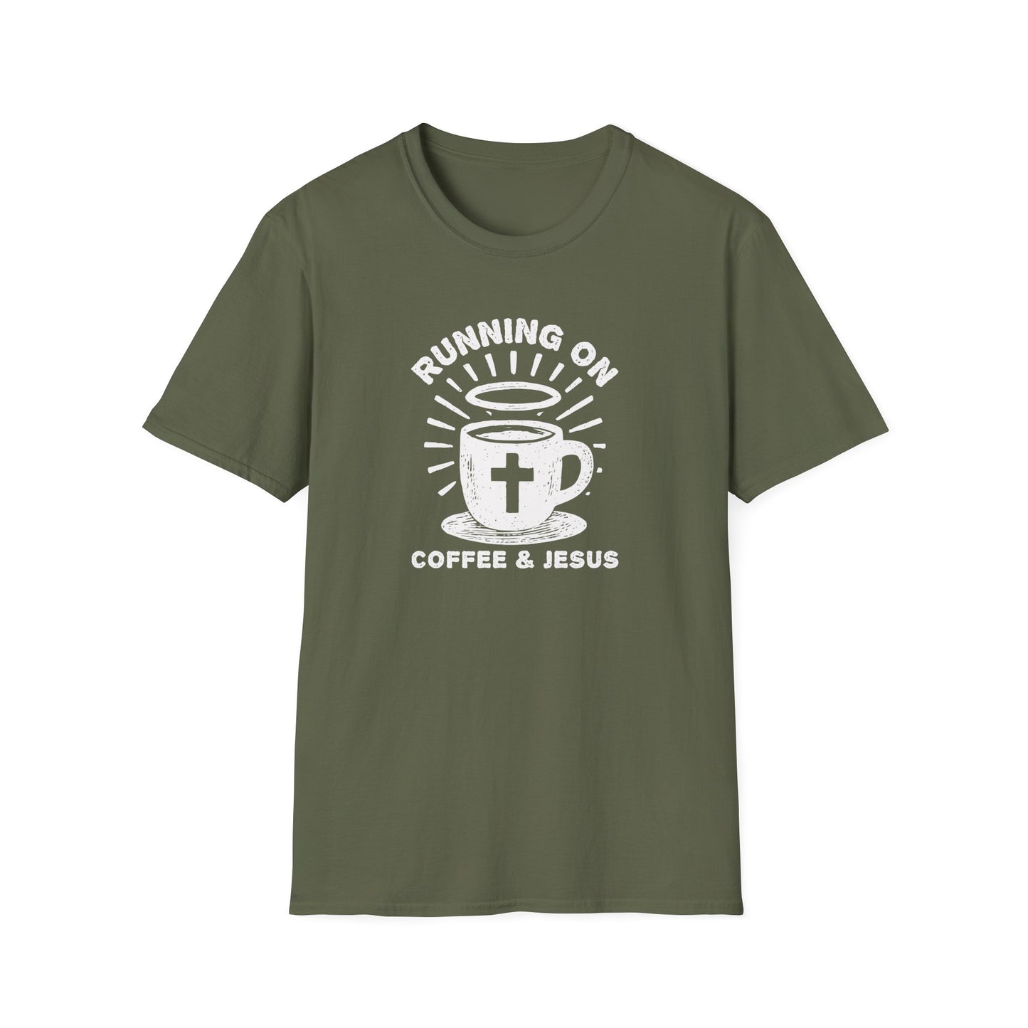 Running On Coffee & Jesus T-Shirt