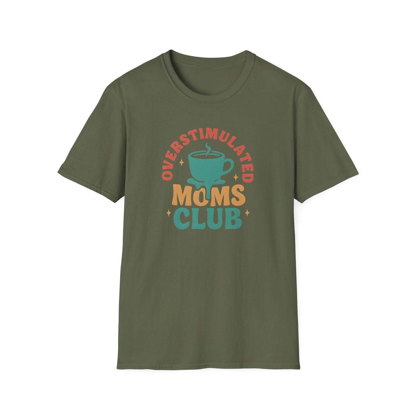Overstimulated Moms Club T-Shirt