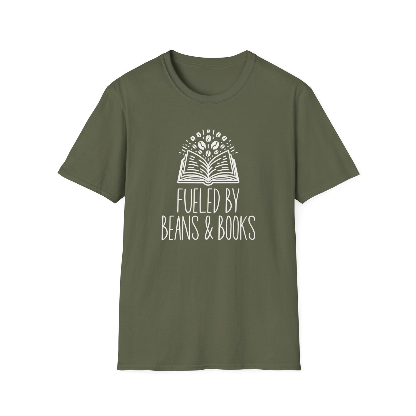 Fueled By Beans & Books T-Shirt