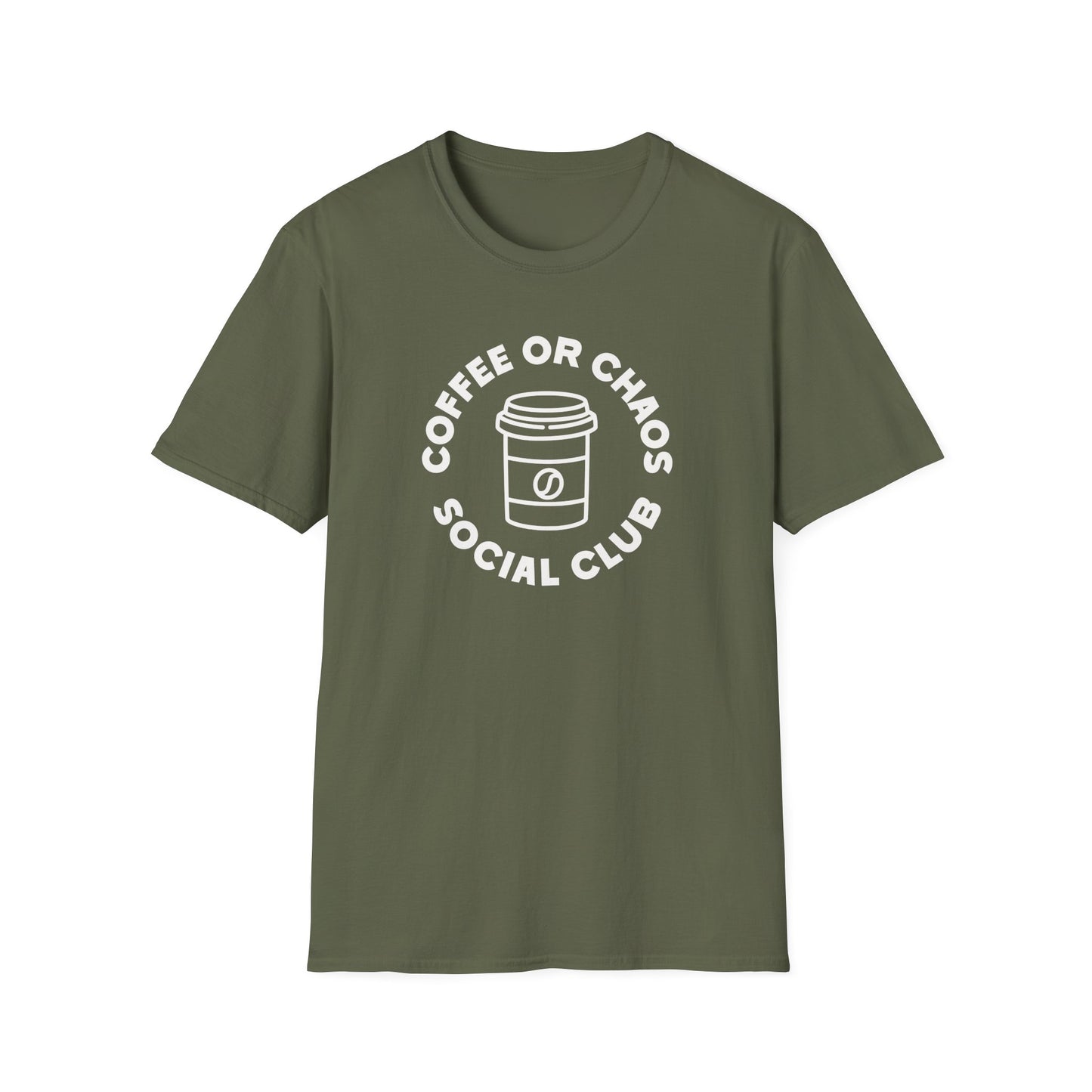 Coffee Or Chaos Social Club T-Shirt