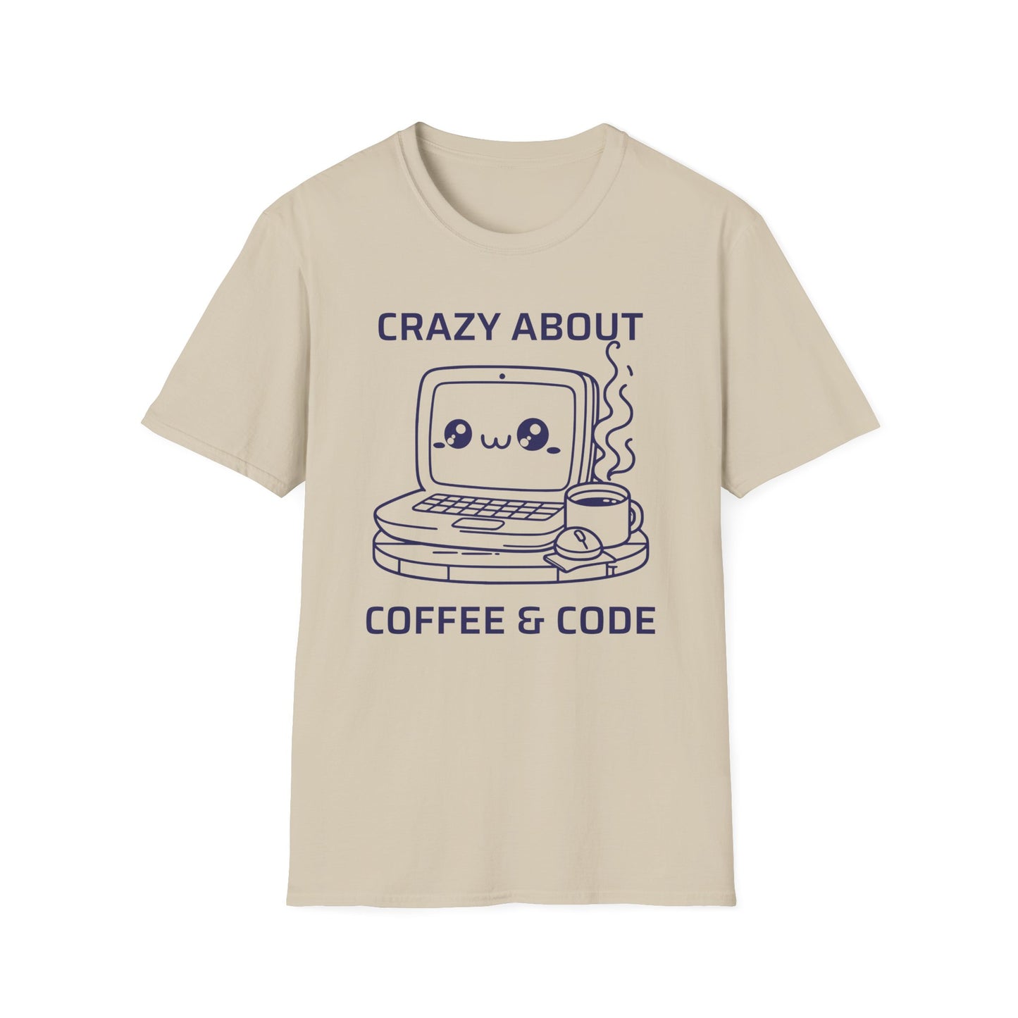 Crazy About Coffee & Code T-Shirt
