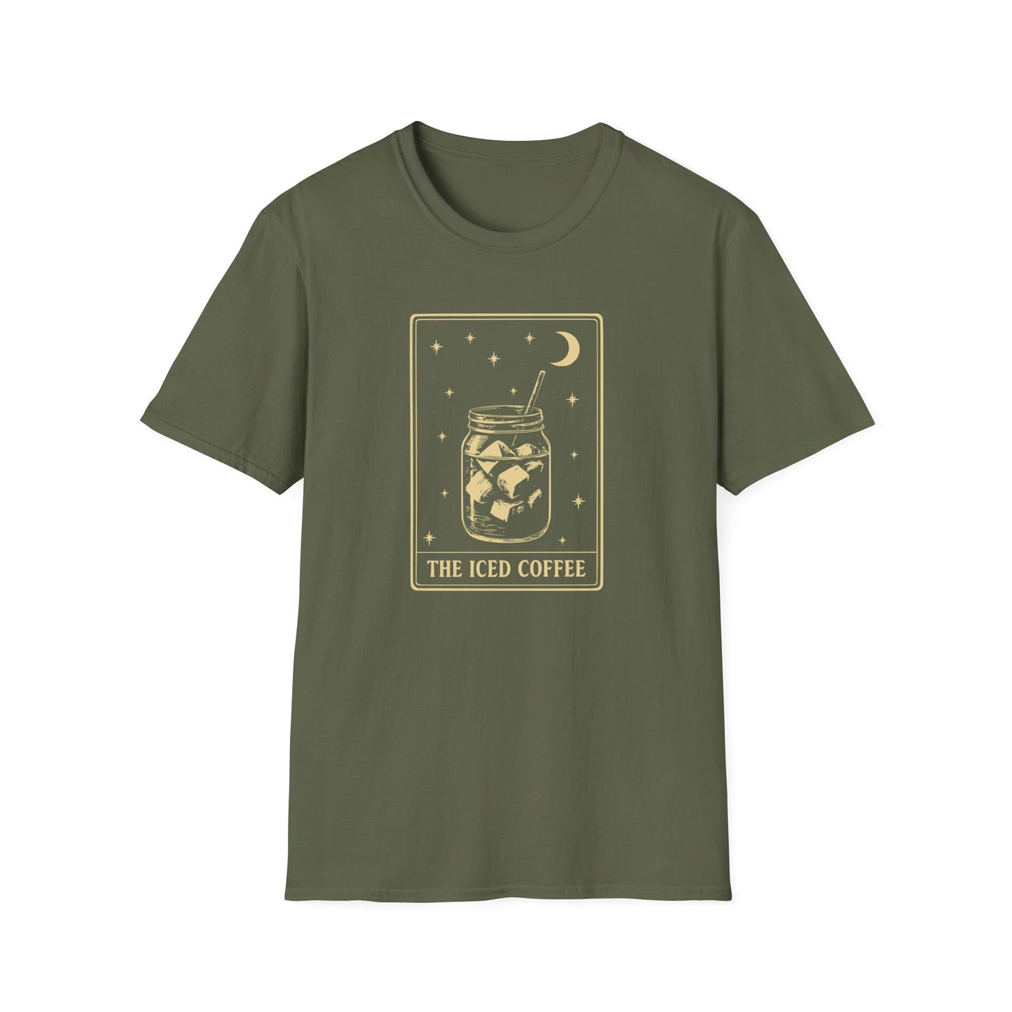 The Iced Coffee Tarot Card T-Shirt